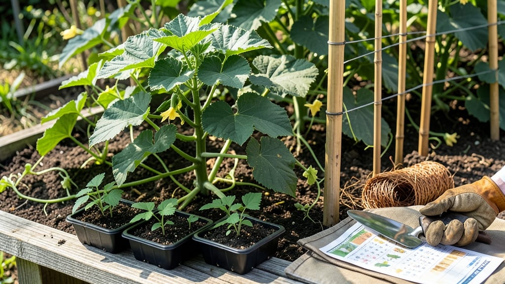 When to Plant Cucumbers in Zone 6A: Exact Weeks Before Last Frost for Bold Vines