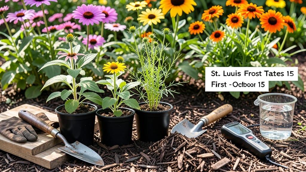 When to Plant Flowers in St Louis: Last Frost Dates by Variety Type