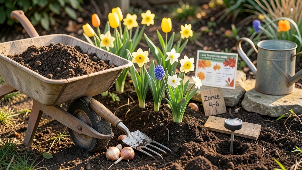 When to Plant Bulbs in New England: Exact Months by Zone for Zero-Frost Blooms