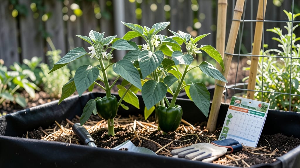 When to Plant Bell Peppers in Indiana: Exact Week-by-Week Schedule for Zero Frost Risk
