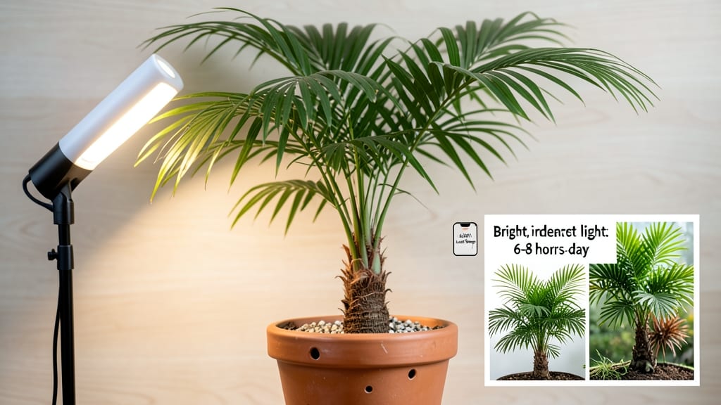 How Much Light Do Palm Plants Need: Bright Indirect Sunlight Secrets for Thriving Growth