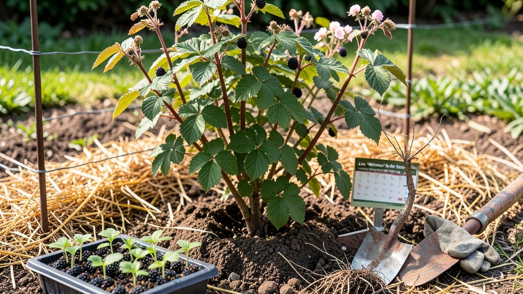 When to Plant Blackberries in Arkansas: Soil Warmth Triggers and Pruning Timelines