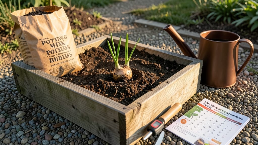 When to Plant Calla Lily Bulbs in Zone 6: Soil Temp Triggers for Zero-Frost Blooms
