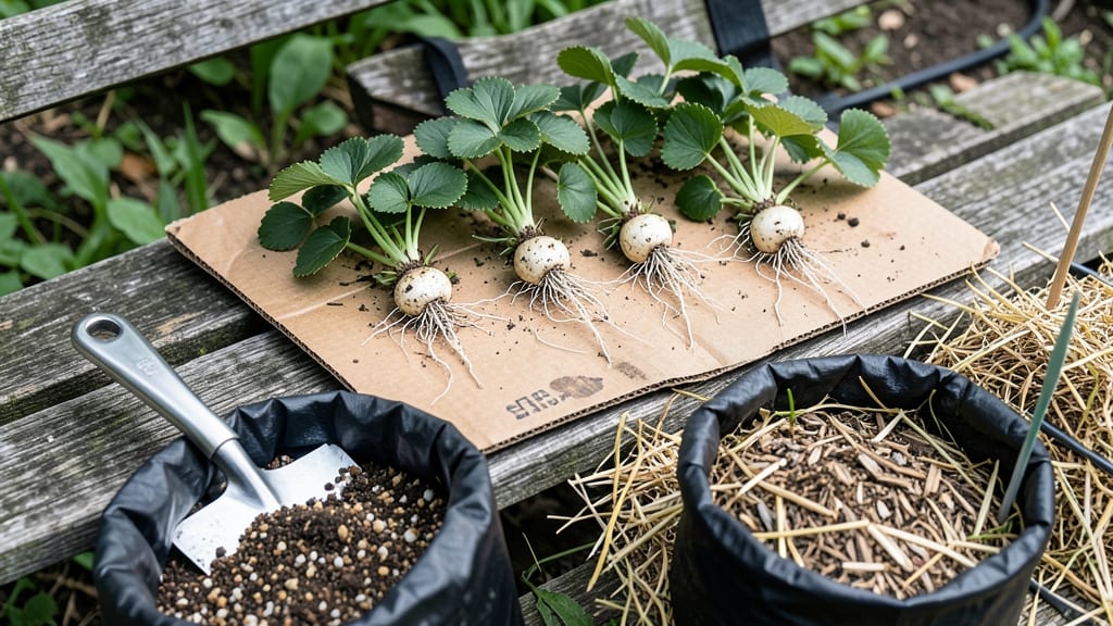When to Plant Bare Root Strawberries in Zone 8: Fall vs Spring Timing for Zero Bolt Risk