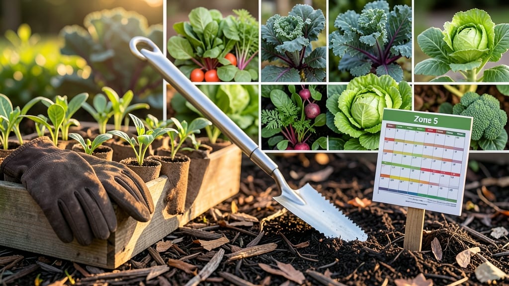 When to Plant Fall Vegetables in Zone 5: Exact Weeks Before Frost for Reliable Harvests