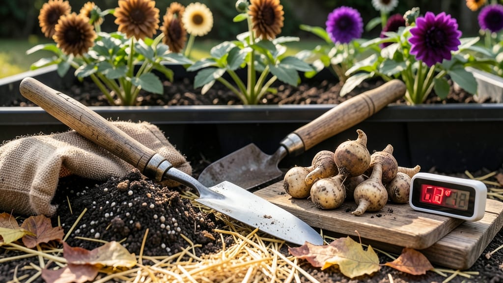 When to Plant Dahlias in Kansas: Soil Temp Check for Zero Frost Risk