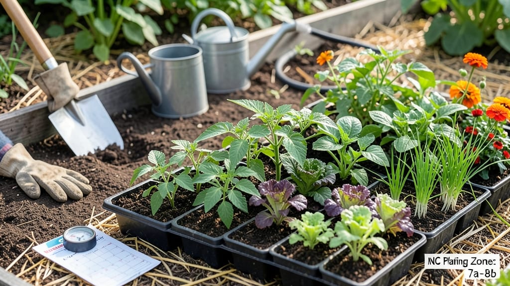 When to Plant a Vegetable Garden in NC: County-Specific Deadlines for Zero Frost Risk
