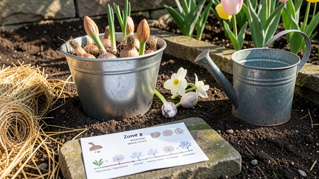When to Plant Bulbs in Zone 8: Chill-Hour Matching for Perfect Spring Blooms