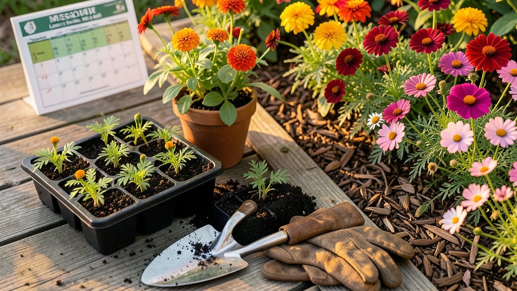When to Plant Annuals in Missouri: Exact Months by Zone for Zero Frost Risk