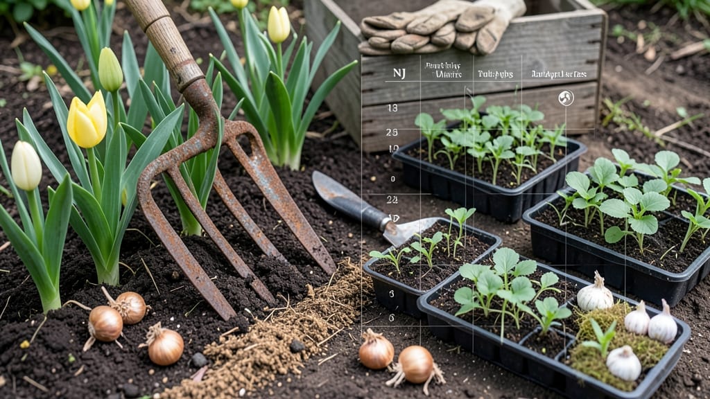 When to Plant Flowers in NJ: USDA Zone 6b-7a Timing for Bold, Long-Lasting Blooms