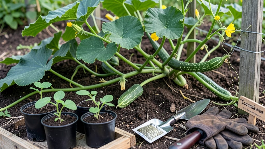 When to Plant Cucumbers in New Jersey: Soil Temp Triggers for Peak Harvests
