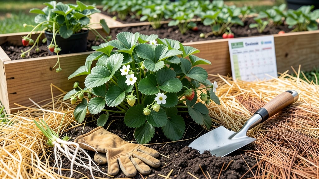 When Do You Plant Strawberries in Louisiana: Heat-Tolerant Varieties & Exact Dates