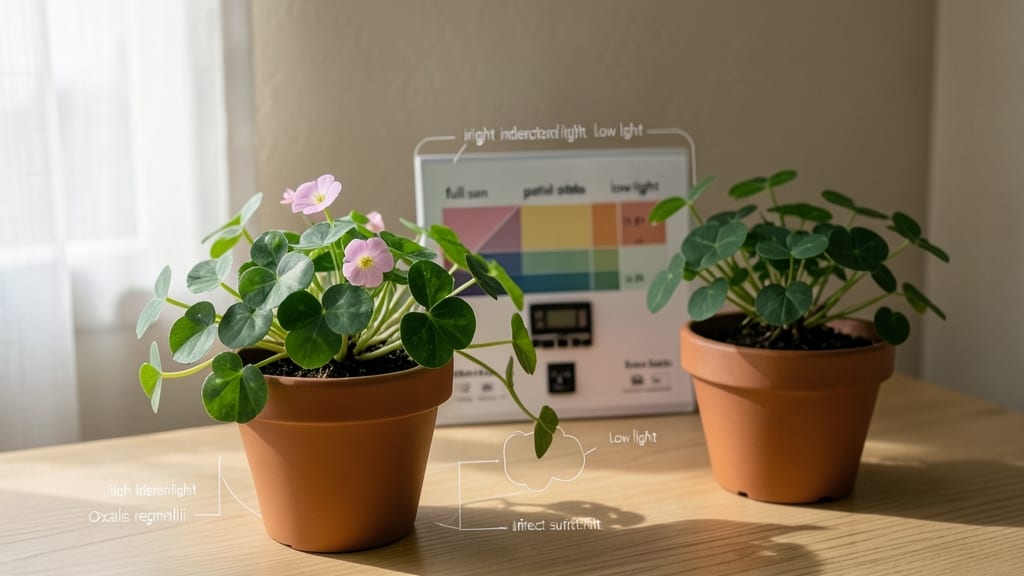 How Much Light Does a Shamrock Plant Need: Thriving in Bright, Indirect Sunlight